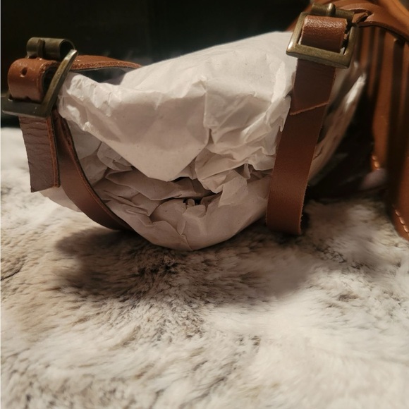 NWT Colin Stuart Genuine Leather Brown Gladiator Sandals - Size 7 - Picture 6 of 8